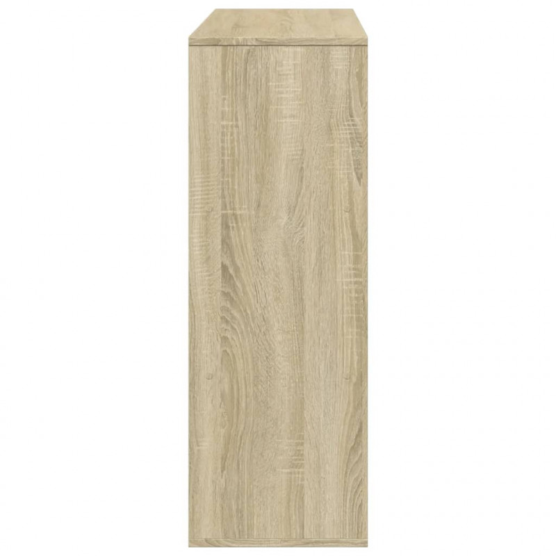 Regał, dąb sonoma, 100x33x94,5 cm, materiał drewnopochodny