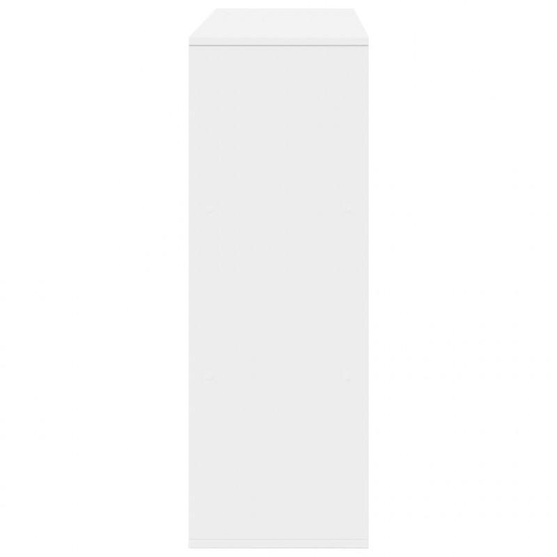 Regał, biały, 100x33x94,5 cm, materiał drewnopochodny