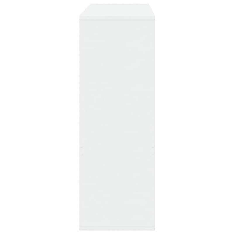 Regał/przegroda, biały, 100x33x94,5 cm, materiał drewnopochodny
