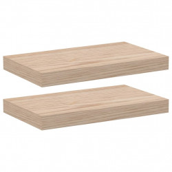 Półki, 2 szt., 40x23,5x4 cm, materiał drewnopochodny