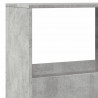 Regał/przegroda do pokoju, szarość betonu, 100x33x155,5 cm