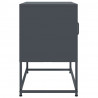 Szafka pod telewizor, różowa, 100,5x39x60,5 cm, stalowa