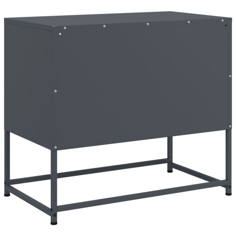 Szafka pod telewizor, różowa, 100,5x39x60,5 cm, stalowa