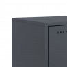 Szafka pod telewizor, różowa, 100,5x39x60,5 cm, stalowa