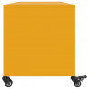 Szafka RTV, musztardowa, 100,5x39x43,5 cm, stal