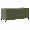 Szafka RTV, oliwkowa, 100,5x39x43,5 cm, stal