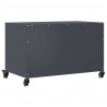 Szafka RTV, antracytowa, 68x39x43,5 cm, stal