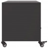 Szafka RTV, czarna, 68x39x43,5 cm, stal
