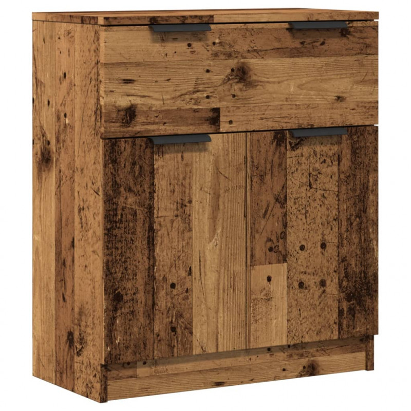 Szafka, stare drewno, 60x30x70 cm, materiał drewnopochodny