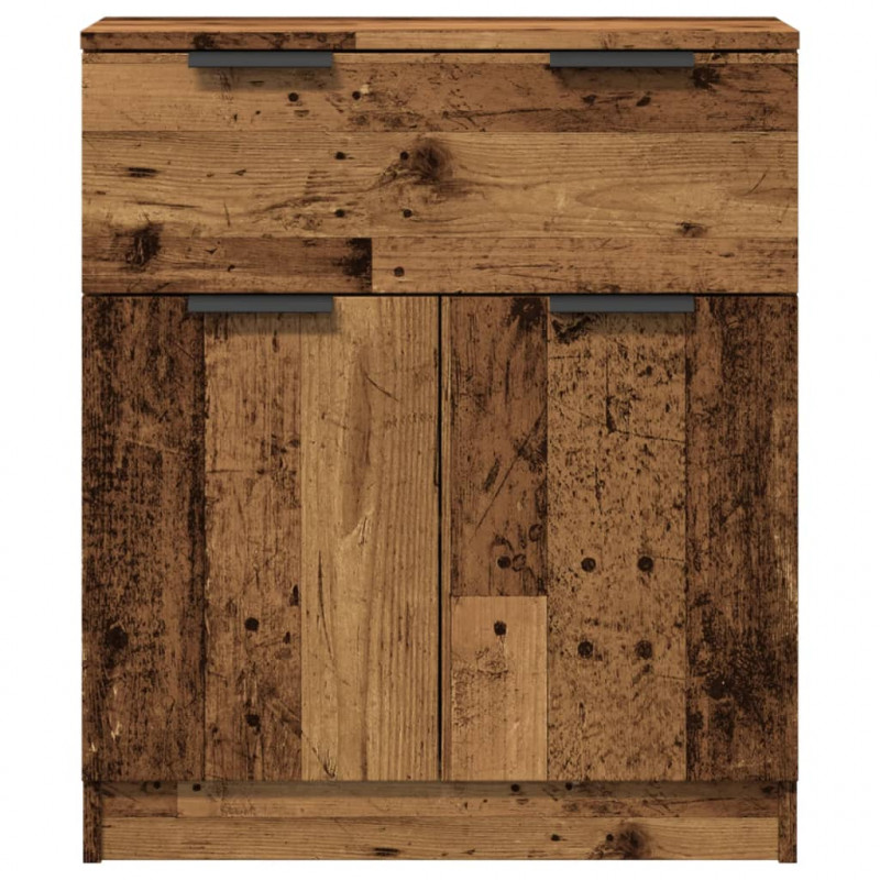 Szafka, stare drewno, 60x30x70 cm, materiał drewnopochodny