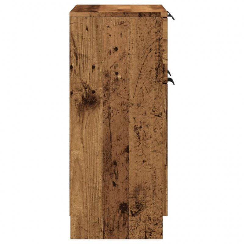 Szafka, stare drewno, 60x30x70 cm, materiał drewnopochodny