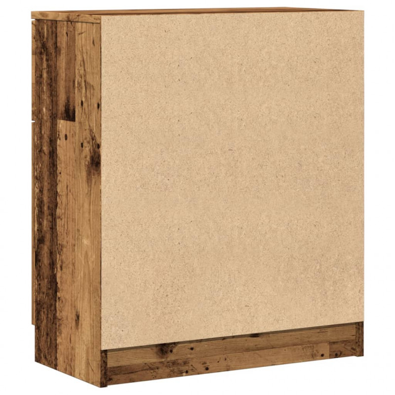 Szafka, stare drewno, 60x30x70 cm, materiał drewnopochodny