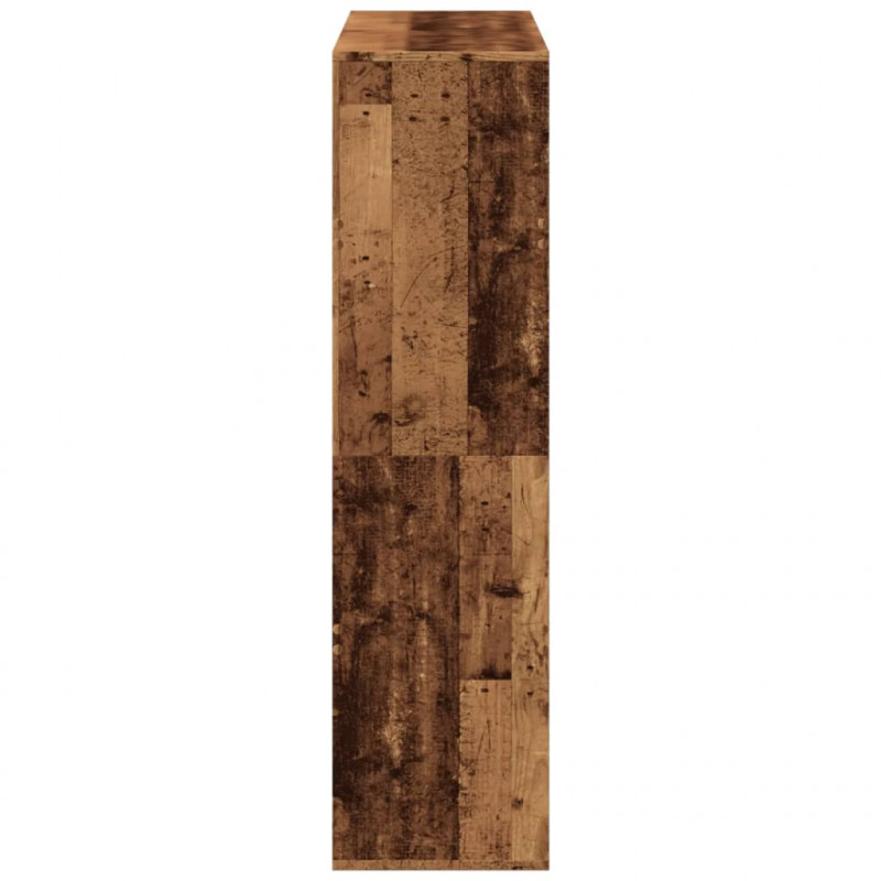 Regał, stare drewno, 100x33x125,5 cm, materiał drewnopochodny