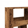 Regał, stare drewno, 100x33x125,5 cm, materiał drewnopochodny