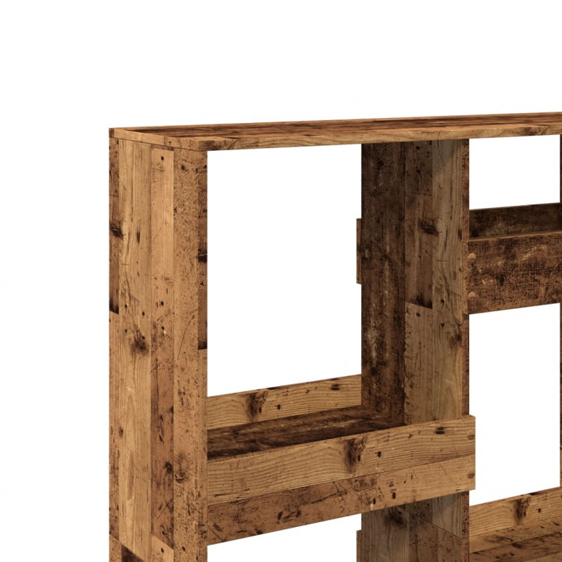 Regał, stare drewno, 100x33x135 cm, materiał drewnopochodny