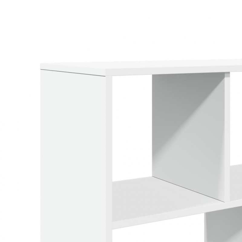 Regał, biały, 100x33x156,5 cm, materiał drewnopochodny