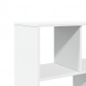 Regał, biały, 100x33x156,5 cm, materiał drewnopochodny