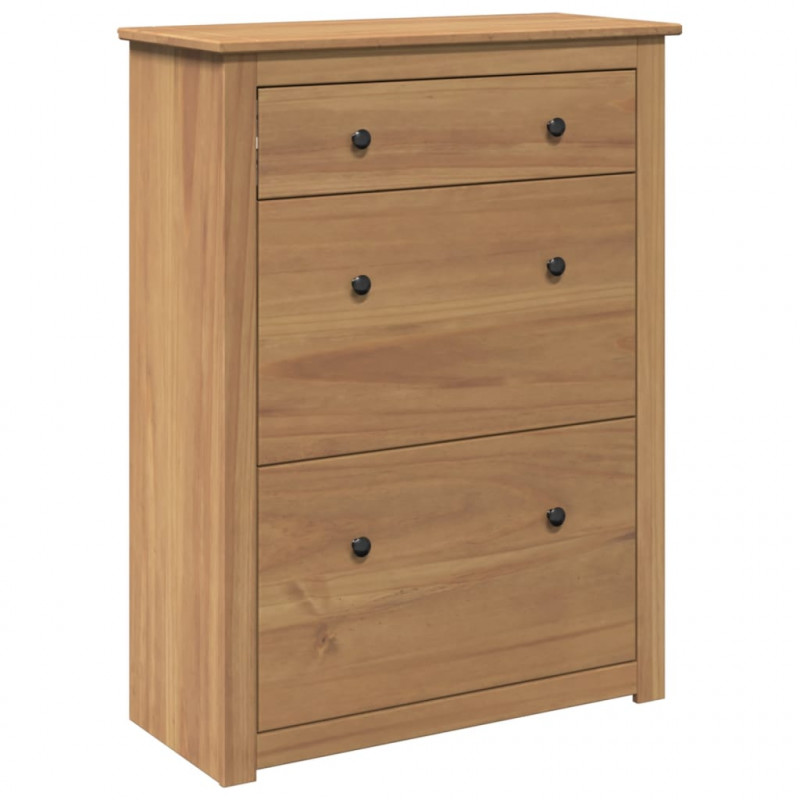 Szafka na buty Panama, 80x35x105 cm, lite drewno sosnowe
