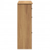 Szafka na buty Panama, 80x35x105 cm, lite drewno sosnowe