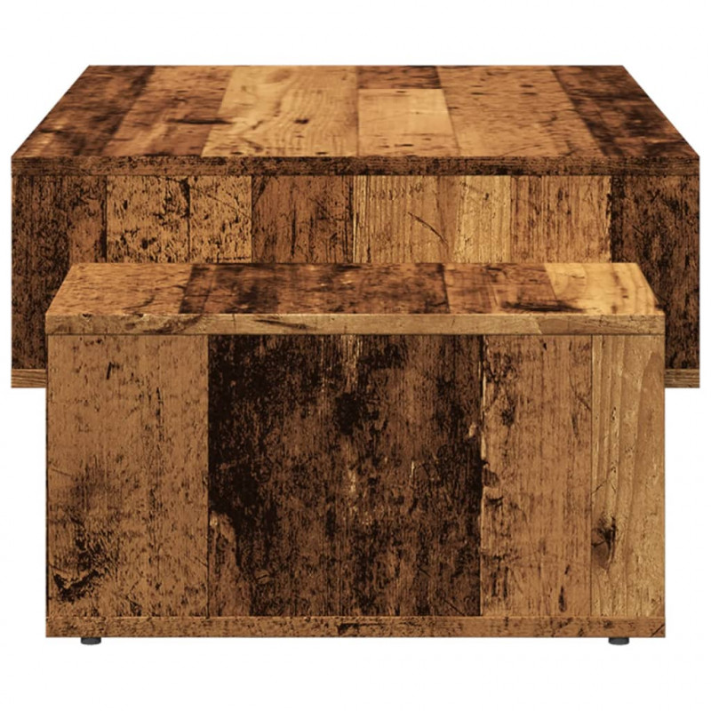 Stolik kawowy, stare drewno, 105x55x32 cm