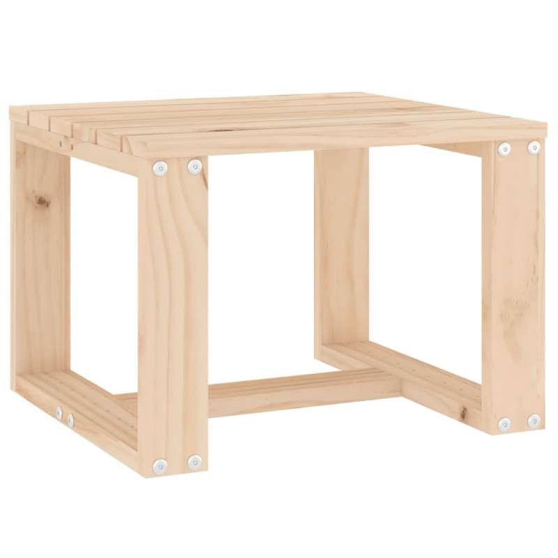 Stolik ogrodowy, 40x38x28,5 cm, lite drewno sosnowe