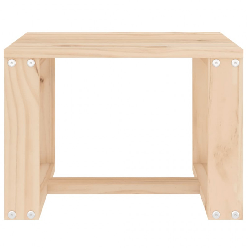 Stolik ogrodowy, 40x38x28,5 cm, lite drewno sosnowe