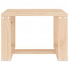 Stolik ogrodowy, 40x38x28,5 cm, lite drewno sosnowe