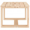 Stolik ogrodowy, 40x38x28,5 cm, lite drewno sosnowe