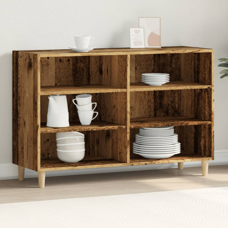 Szafka, stare drewno, 103,5x35x70 cm, materiał drewnopochodny