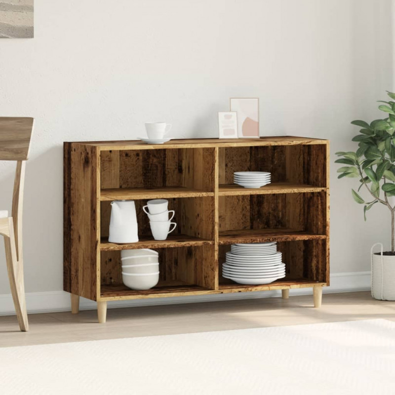 Szafka, stare drewno, 103,5x35x70 cm, materiał drewnopochodny