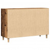 Szafka, stare drewno, 103,5x35x70 cm, materiał drewnopochodny