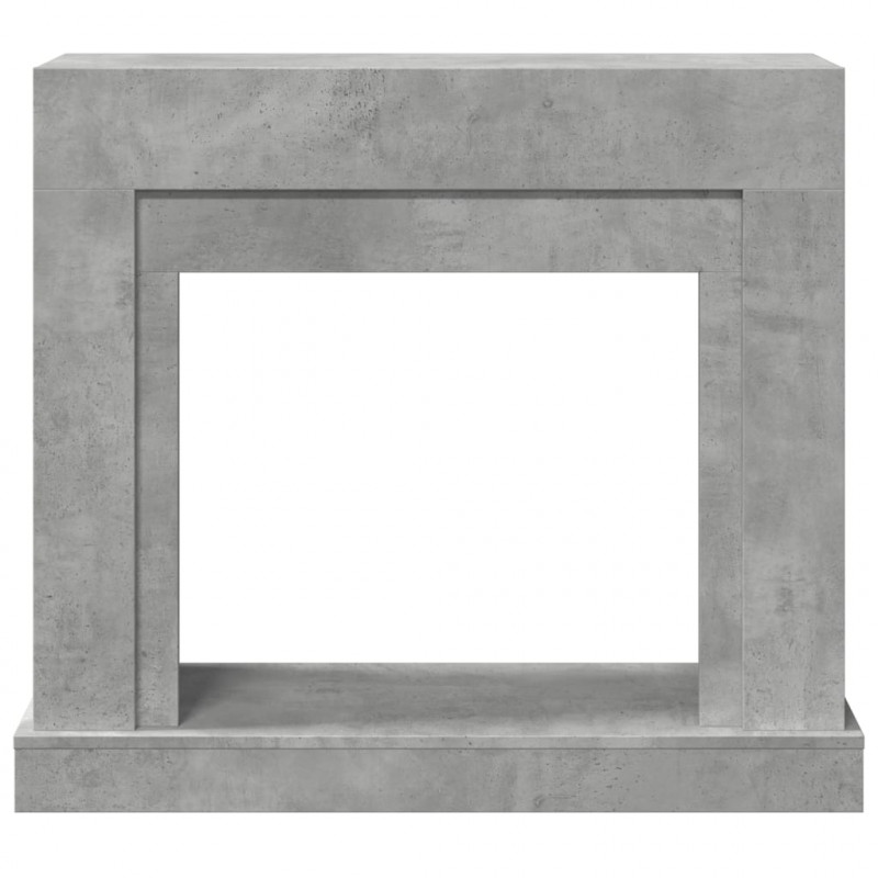 Obudowa kominka, szarość betonu, 100x30x87,5 cm
