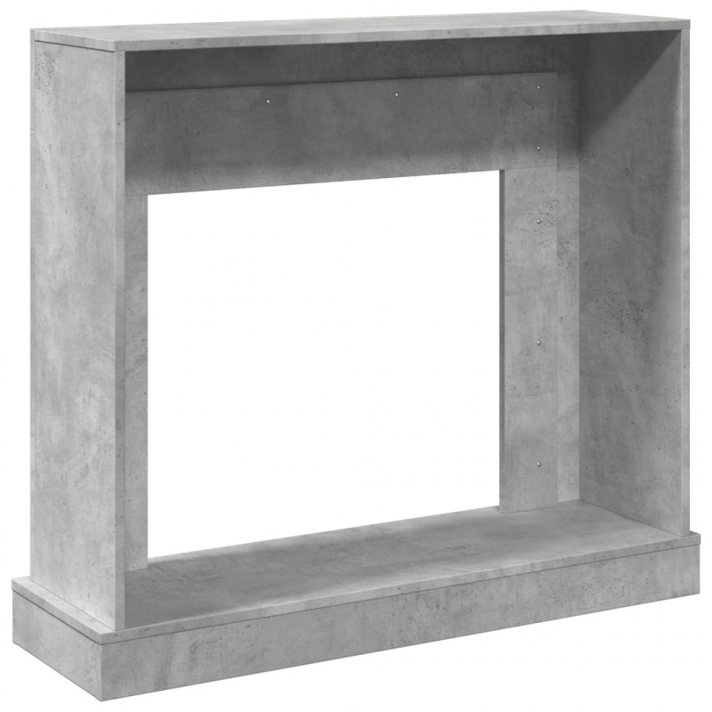 Obudowa kominka, szarość betonu, 100x30x87,5 cm