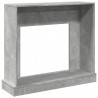 Obudowa kominka, szarość betonu, 100x30x87,5 cm