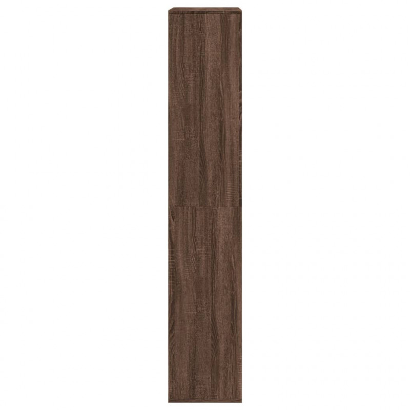 Regał, brązowy dąb, 100x33x175 cm, materiał drewnopochodny