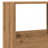 Regał, dąb artisan, 100x33x155,5 cm, materiał drewnopochodny