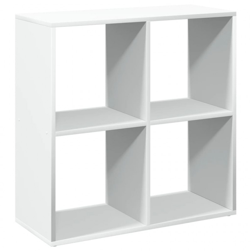 Regał przegroda, biały, 69,5x29x69,5cm, materiał drewnopochodny