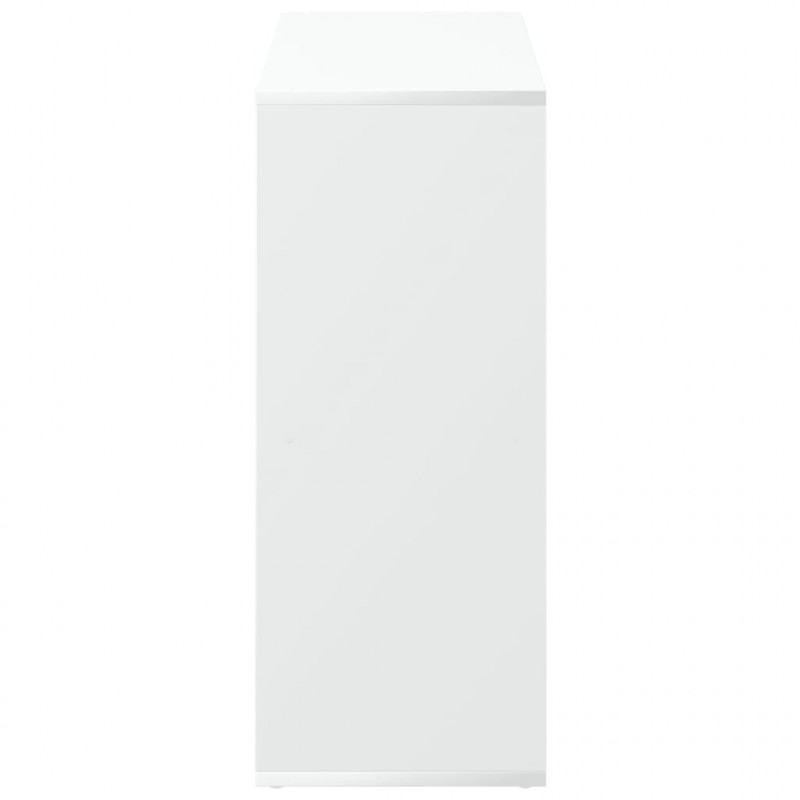 Regał przegroda, biały, 69,5x29x69,5cm, materiał drewnopochodny