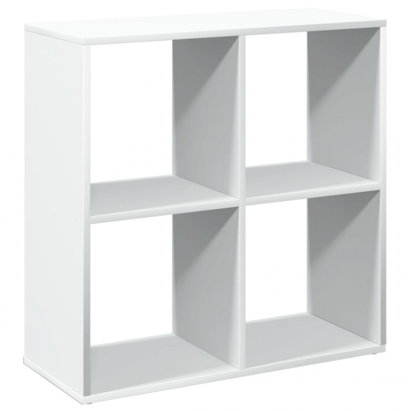 Regał przegroda, biały, 69,5x29x69,5cm, materiał drewnopochodny