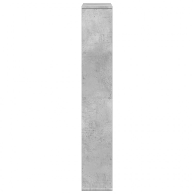 Regał na książki, szarość betonu, 60x20x120 cm
