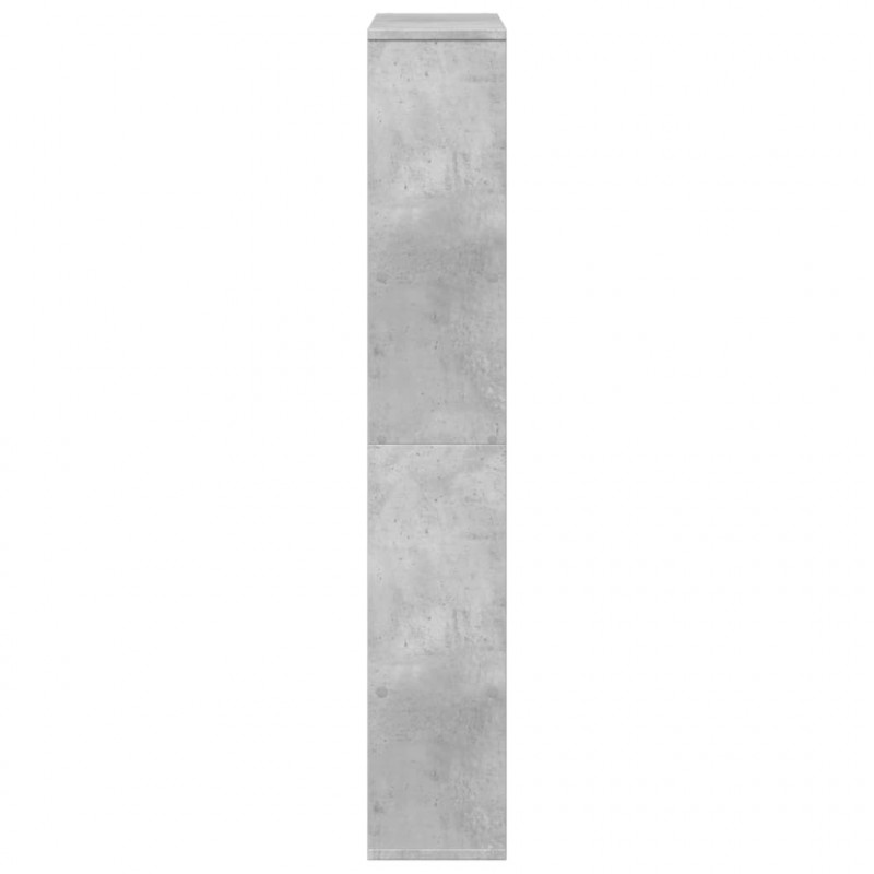 Regał na książki, szarość betonu, 72x20x120 cm