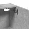 Wisząca szafka łazienkowa, betonowa szarość, 32x20x67 cm