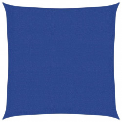 Żagiel przeciwsłoneczny, 160 g/m², niebieski, 2,5x2,5 m, HDPE