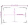 Żagiel przeciwsłoneczny, 160 g/m², niebieski, 2x3 m, HDPE