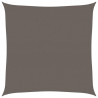Żagiel przeciwsloneczny, 160 g/m², antracytowy, 5x5 m, HDPE