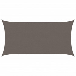 Żagiel przeciwsłoneczny, 160 g/m², antracytowy, 2,5x4,5 m, HDPE