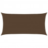 Żagiel przeciwsłoneczny, 160 g/m², brązowy, 4x7 m, HDPE