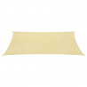 Żagiel przeciwsłoneczny, 160 g/m², beżowy, 2x2,5 m, HDPE