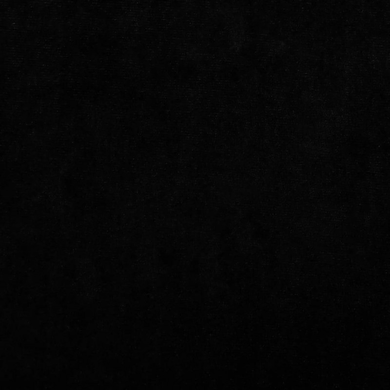 Sofa dla dzieci, czarna, 70x45x30 cm, aksamit