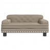 Sofa dla dzieci, cappuccino, 70x45x30 cm, sztuczna skóra